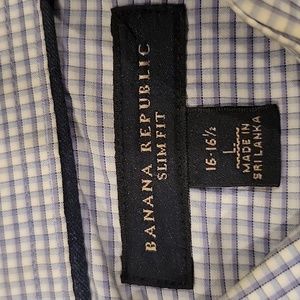 Banana Republic slim fit dress shirt